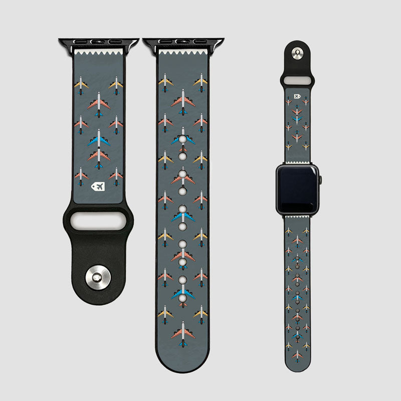 Avions Ciel Gris - Bracelet Apple Watch