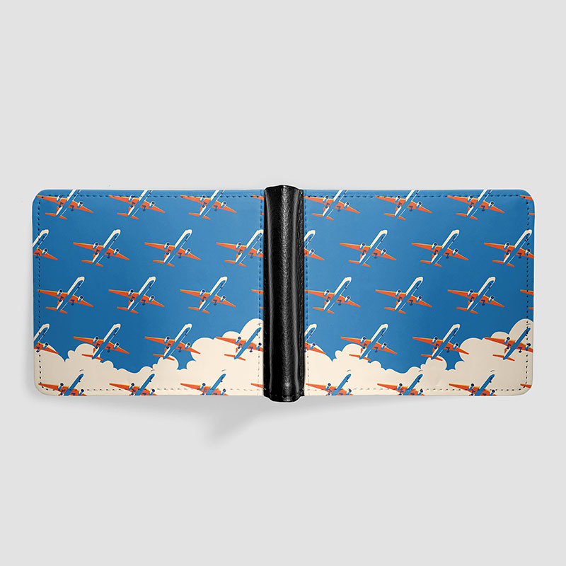 Planes Retro Sky - Men's Wallet
