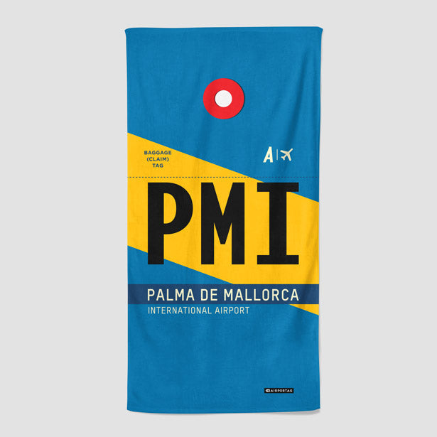 PMI - Beach Towel - Airportag