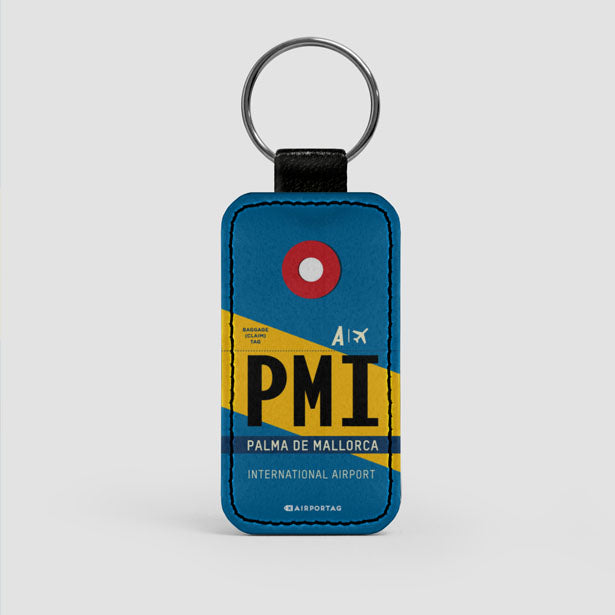 PMI - Leather Keychain - Airportag