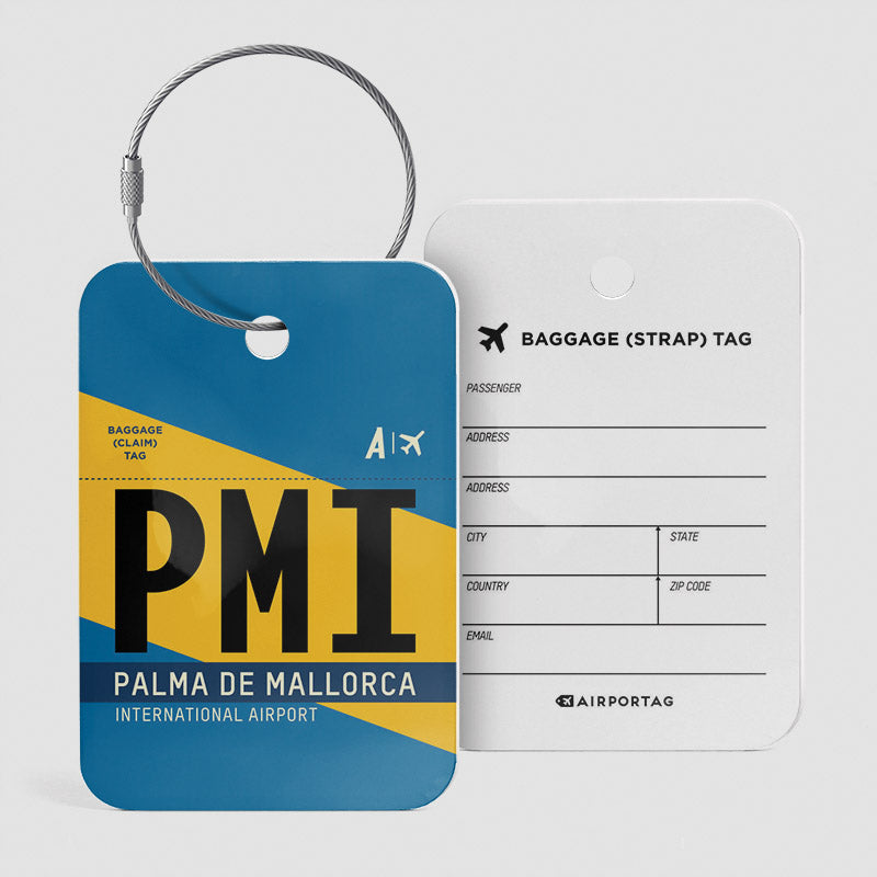 PMI - Étiquette de bagage