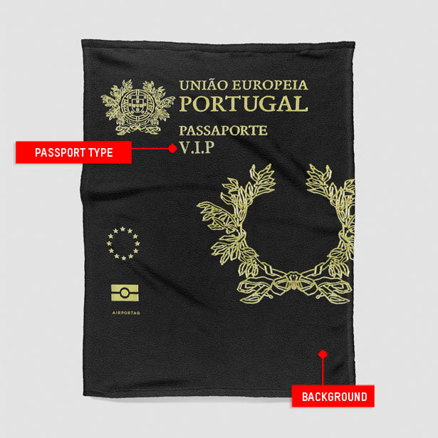 Portugal - Passports Blanket - Airportag