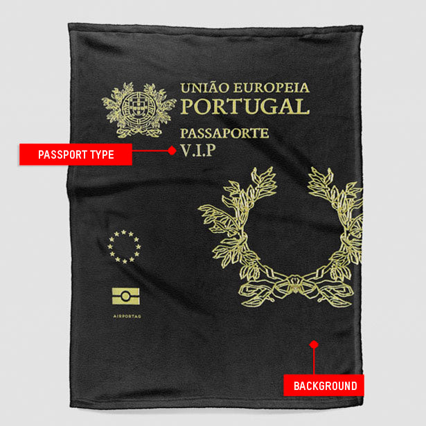 Portugal - Passports Blanket - Airportag