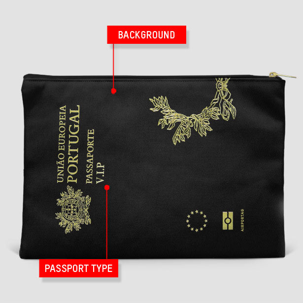 Portugal - Passport Pouch Bag - Airportag
