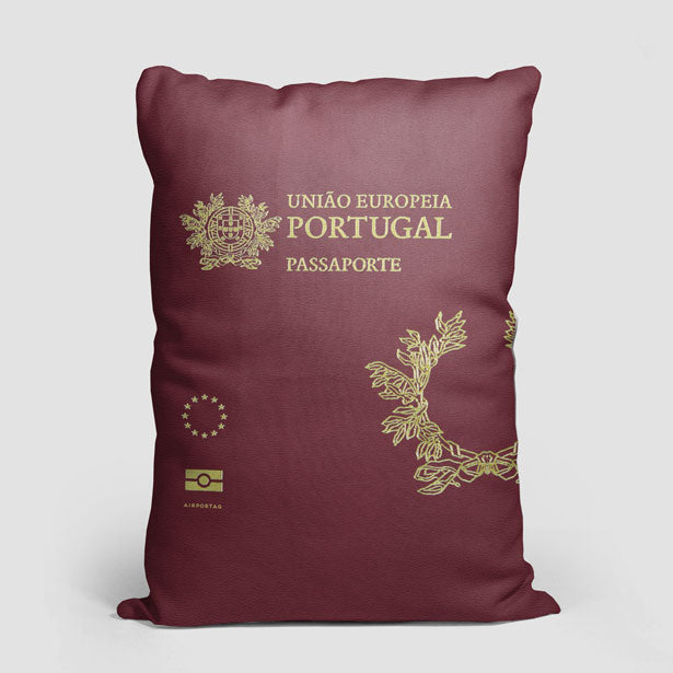 Portugal - Passport Rectangular Pillow - Airportag