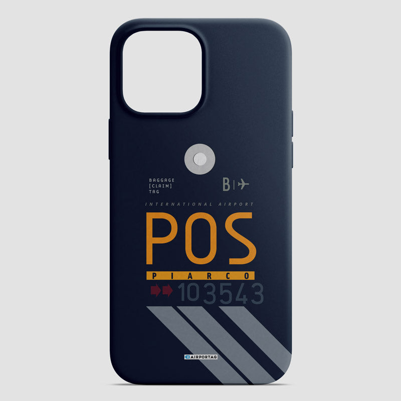 Airport Code Phone Case - IATA code POS Mobile Cover Airport Code Phone Case - IATA code POS Mobile Cover