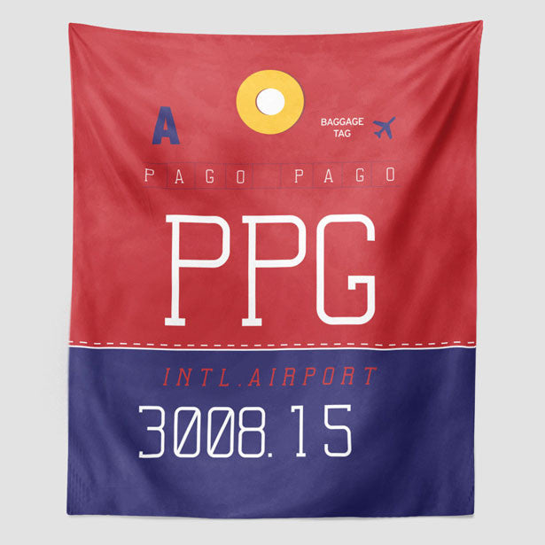 PPG - Wall Tapestry - Airportag