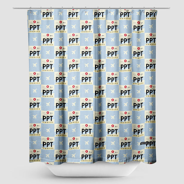 PPT - Shower Curtain - Airportag