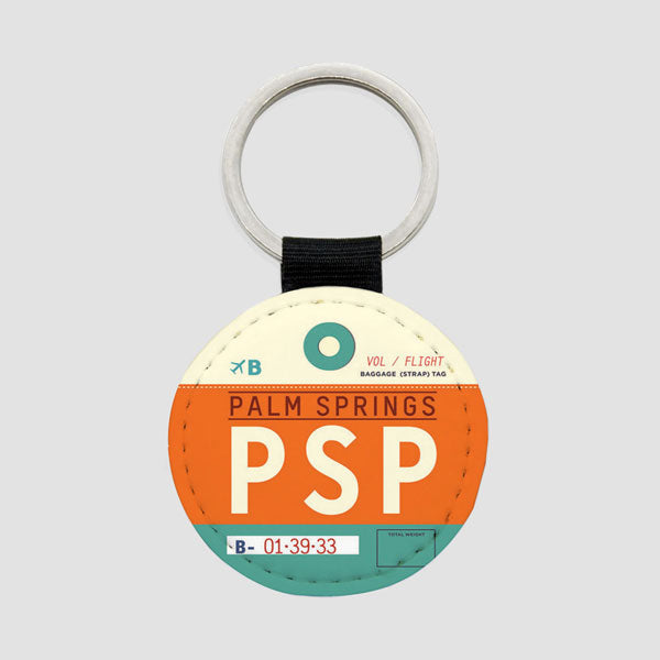 PSP - Round Keychain
