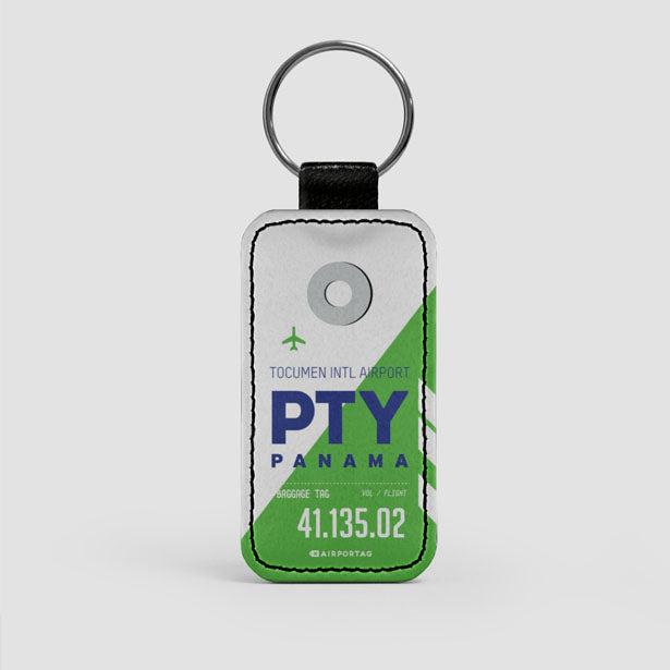 PTY - Leather Keychain - Airportag