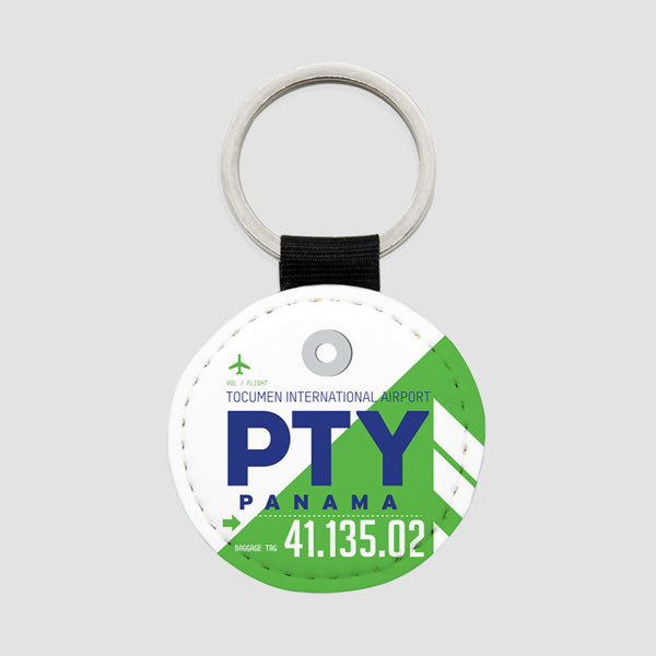 PTY - Round Keychain