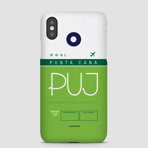 PUJ - Phone Case - Airportag