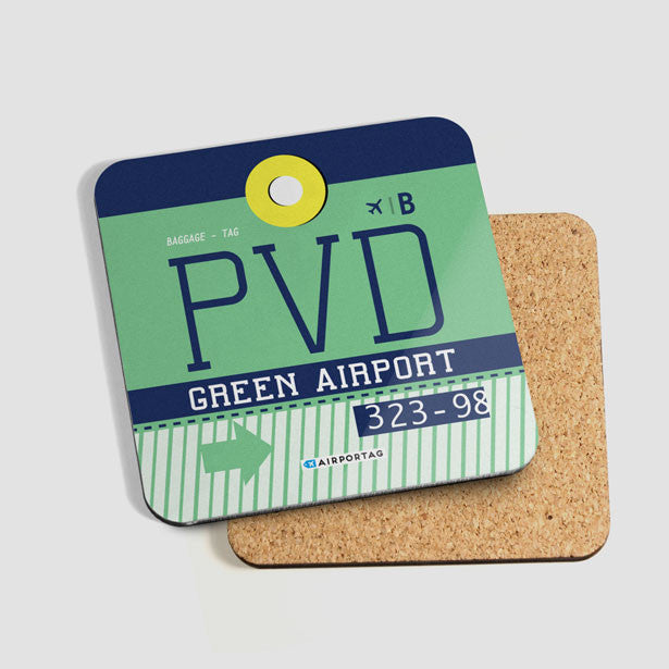 PVD - Coaster - Airportag