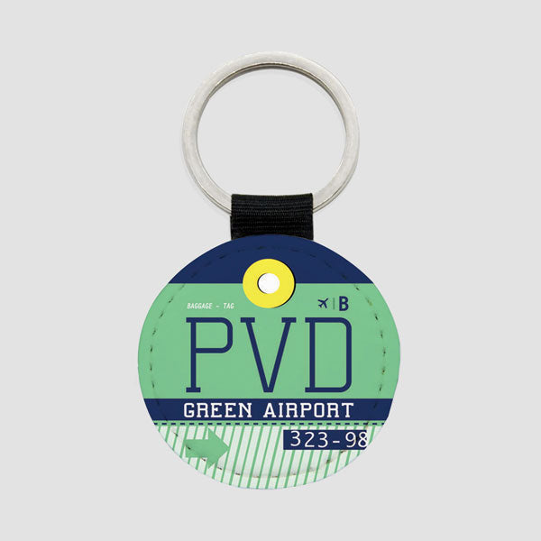 PVD - Round Keychain