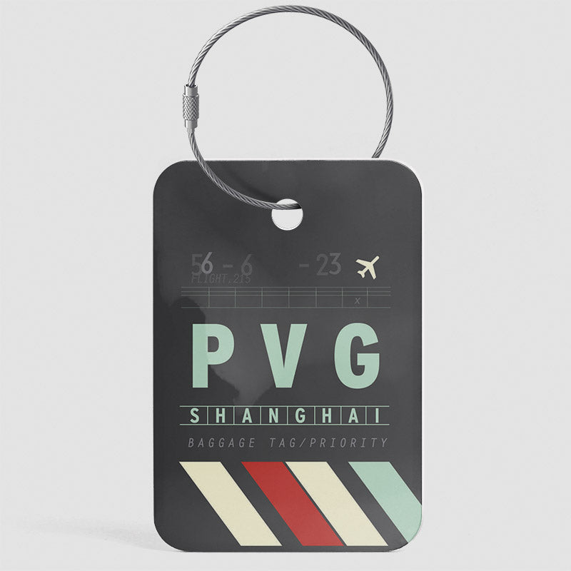 PVG - Étiquette de bagage