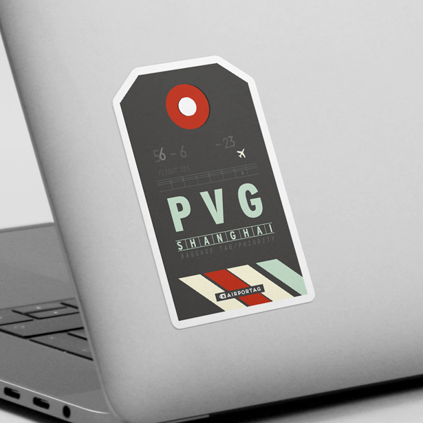 PVG - Sticker - Airportag