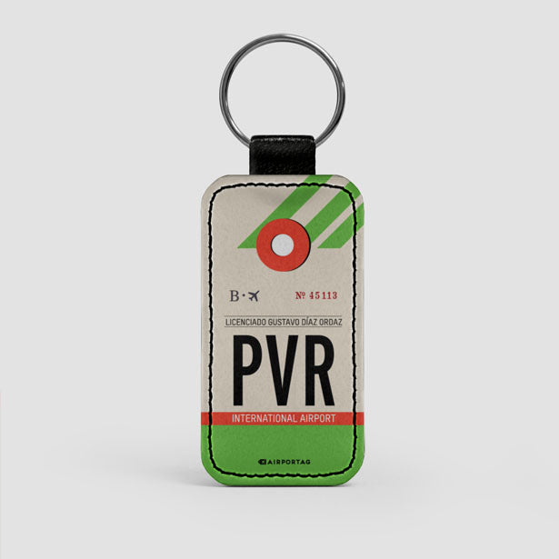 PVR - Leather Keychain - Airportag