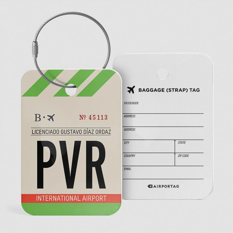 PVR - Étiquette de bagage