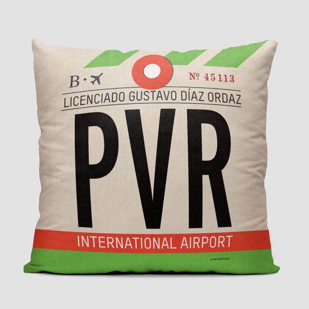 PVR - Throw Pillow - Airportag