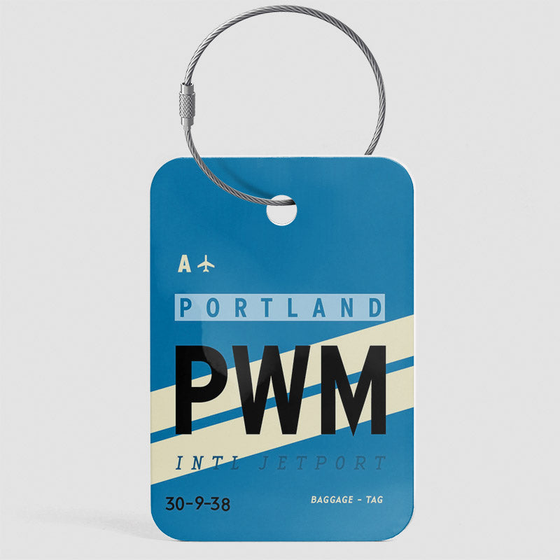 PWM - Étiquette de bagage