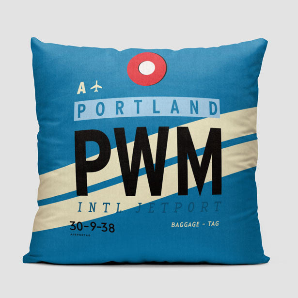 PWM - Throw Pillow - Airportag