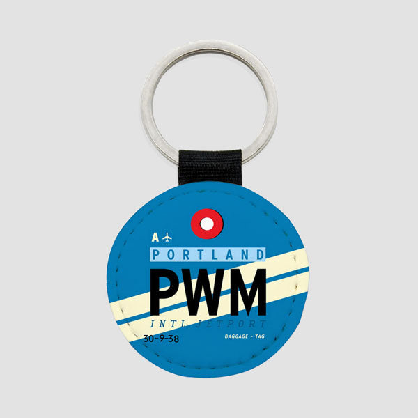 PWM - ラウンド キーチェーン
