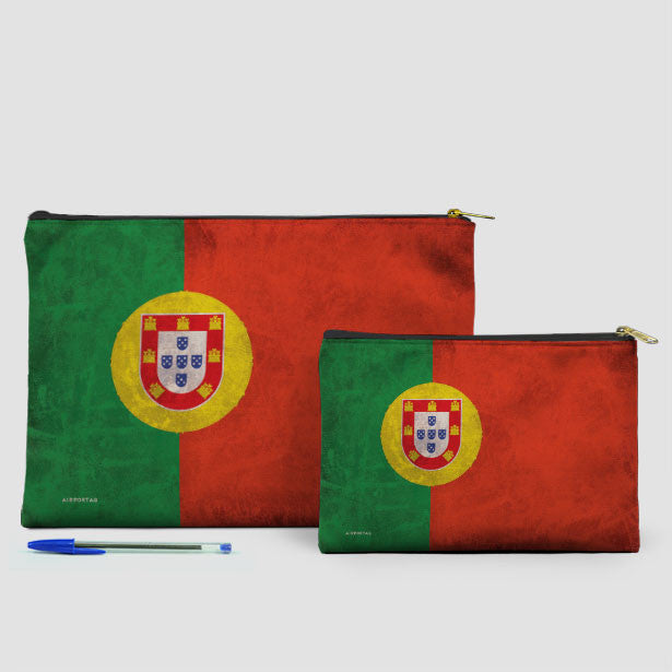 Portuguese Flag - Pouch Bag - Airportag