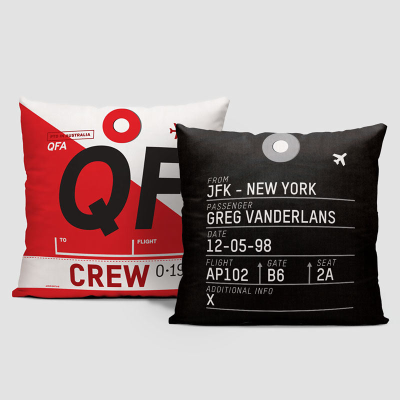 QF - Throw Pillow