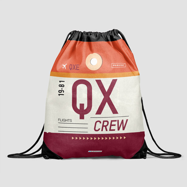 QX - Drawstring Bag - Airportag