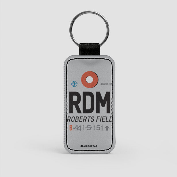 RDM - Leather Keychain - Airportag
