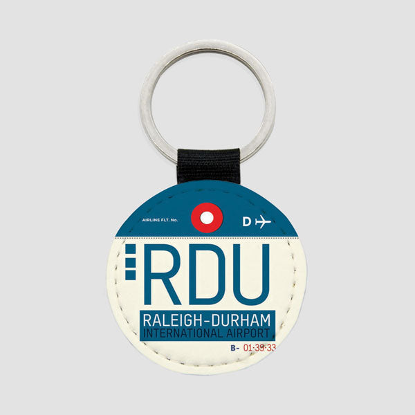 RDU - Round Keychain