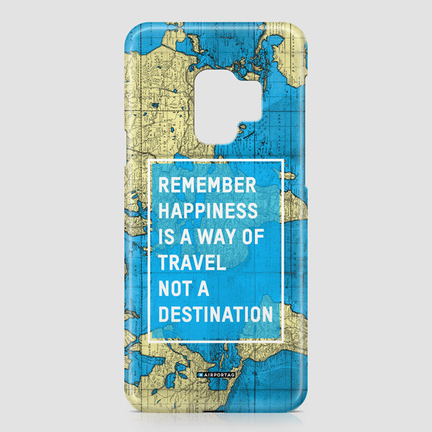 Remember Happiness - Phone Case - Airportag
