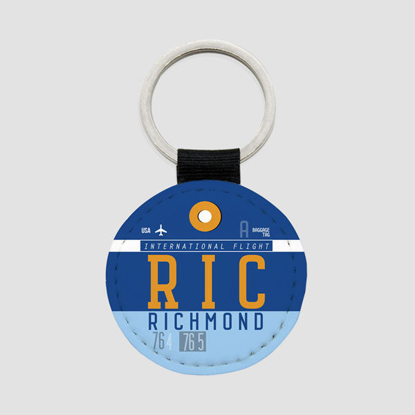 RIC - Round Keychain