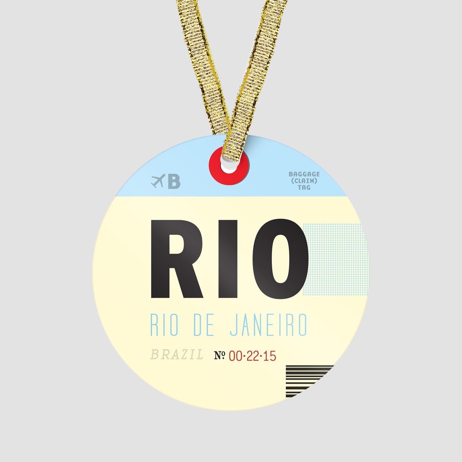 RIO - Ornament - Airportag