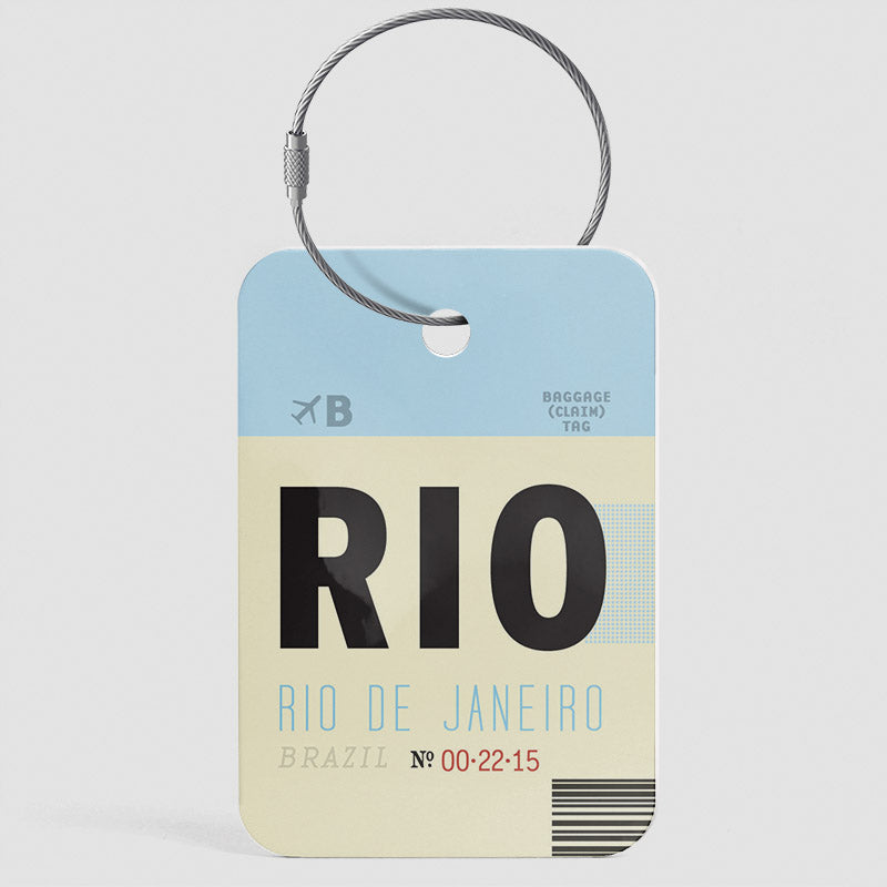 RIO - Étiquette de bagage