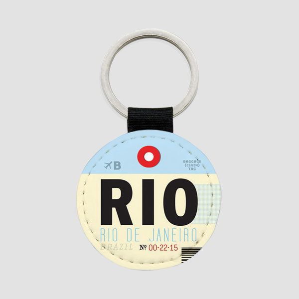 RIO - Round Keychain