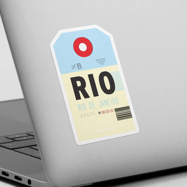 RIO - Sticker - Airportag