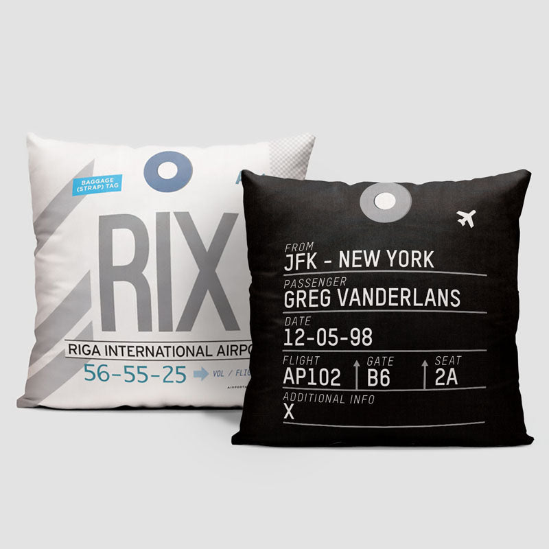 RIX - Throw Pillow