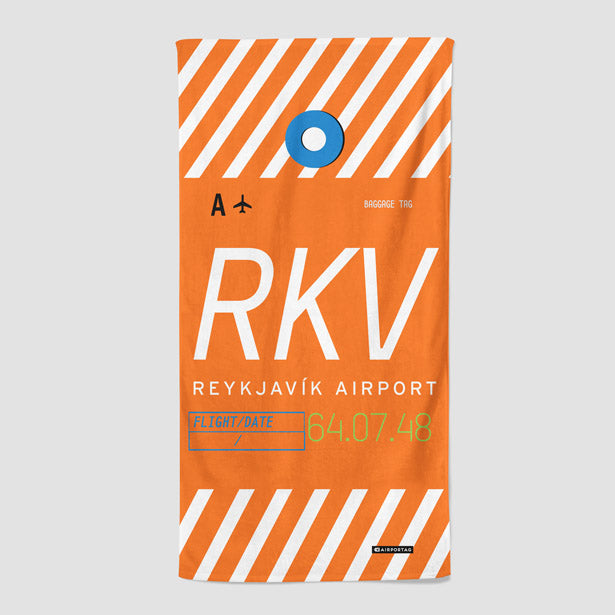 RKV - Beach Towel - Airportag