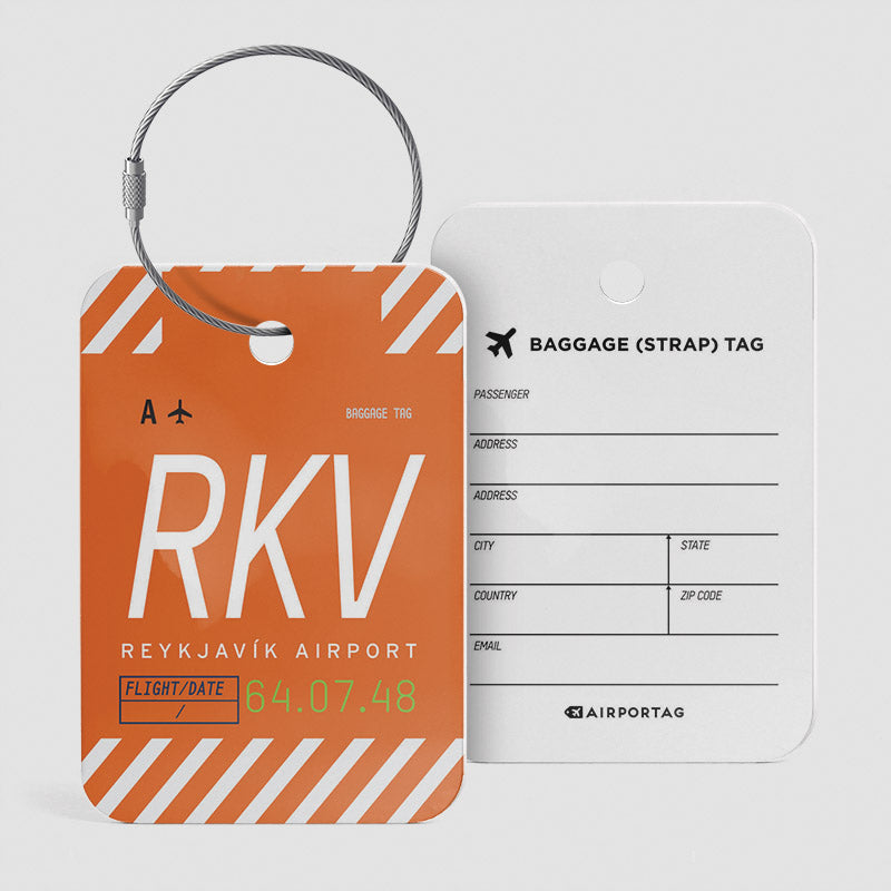 RKV - Étiquette de bagage
