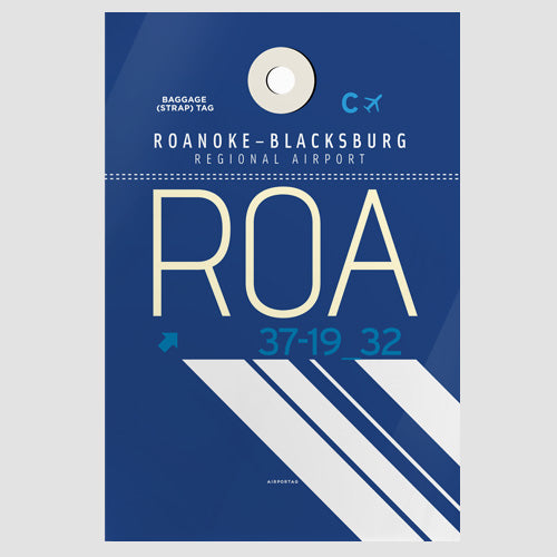 ROA - Poster - Airportag