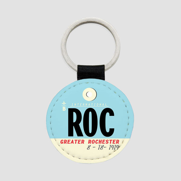 ROC - Round Keychain