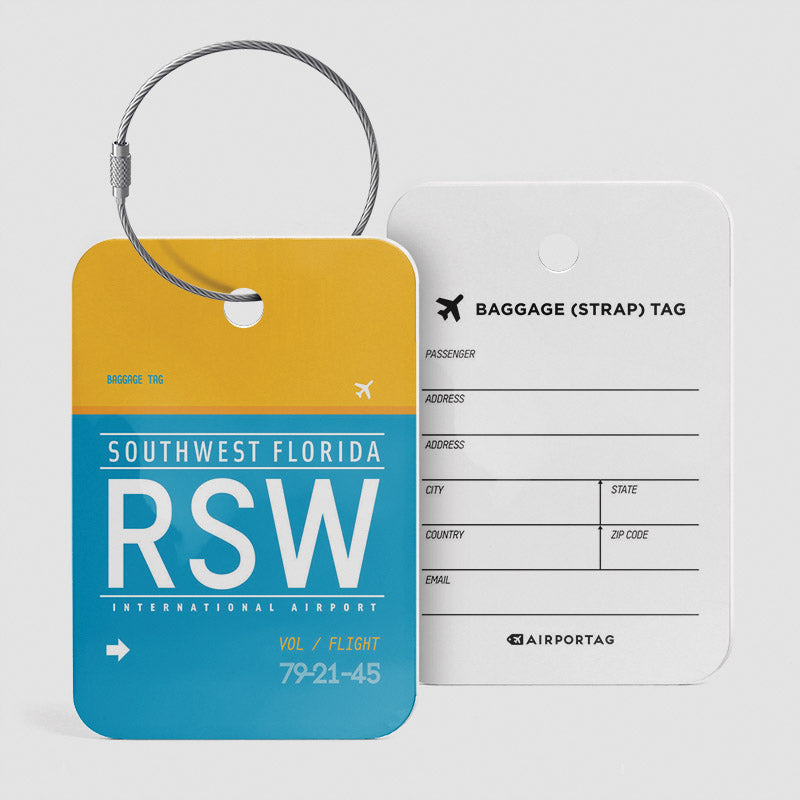RSW - Luggage Tag