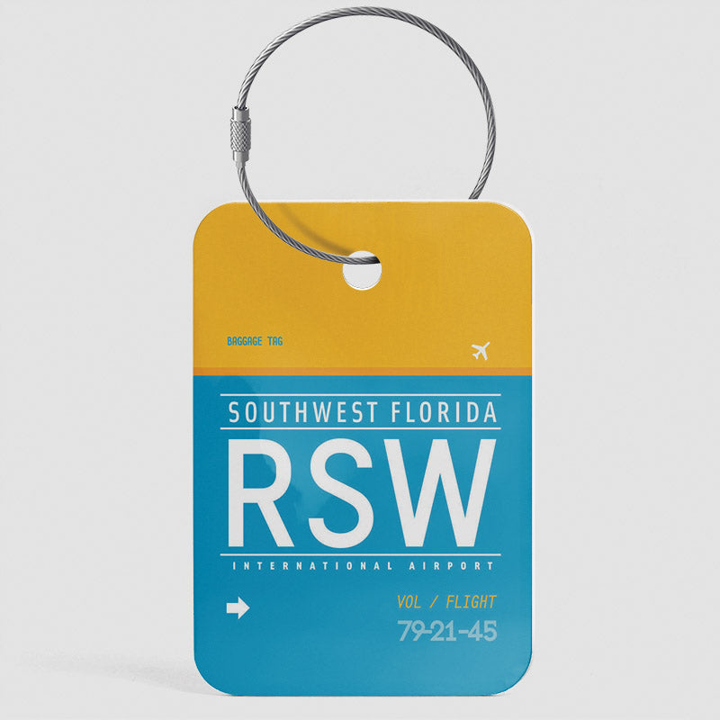 RSW - Étiquette de bagage