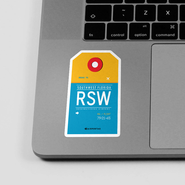 RSW - Sticker - Airportag