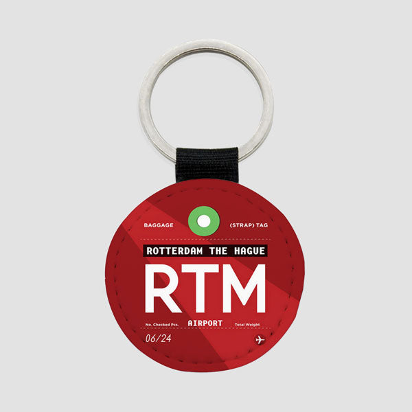 RTM - Round Keychain