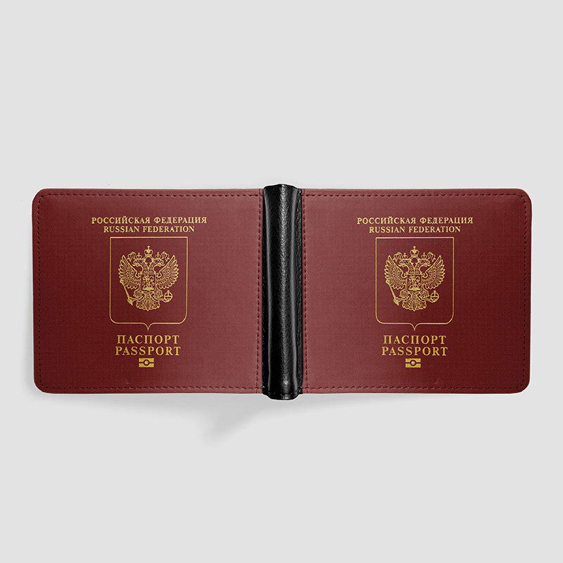 ロシア - パスポート メンズ ウォレット