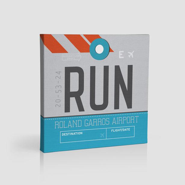 RUN - Canvas - Airportag