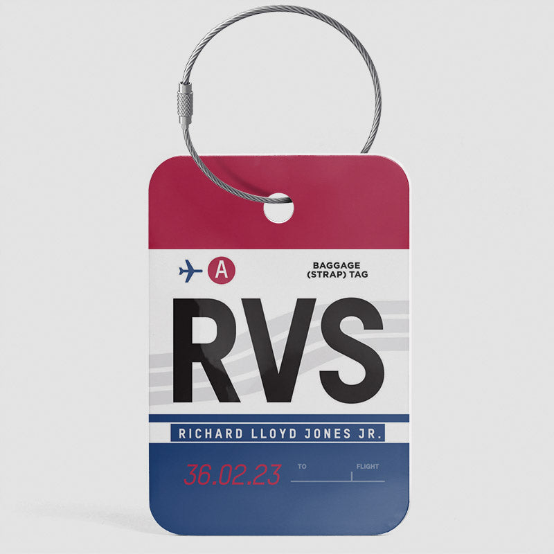 RVS - Luggage Tag