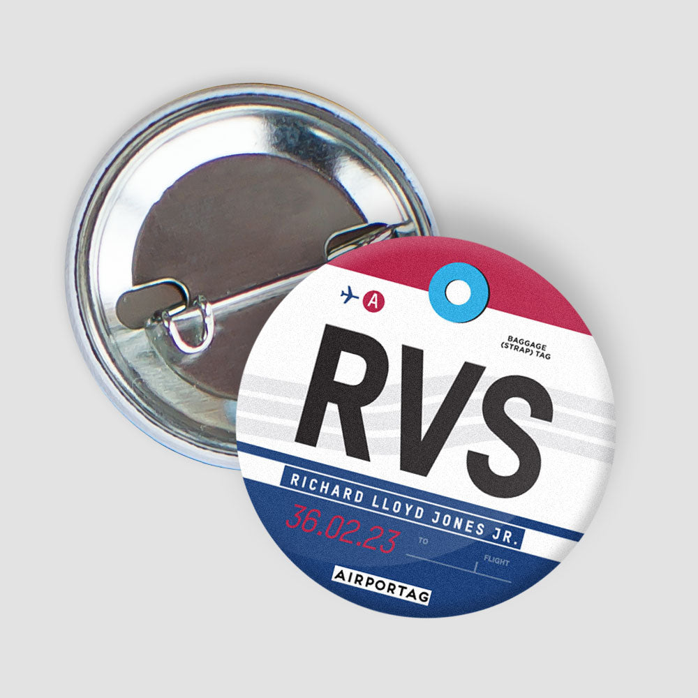 RVS - Button - Airportag
